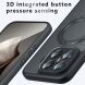 Захисний чохол Deexe Matte Skin Kickstand with MagSafe для OnePlus 15T - Transparent Black (410422TB). Фото 10 з 10