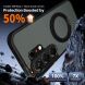 Захисний чохол Deexe Matte Skin Kickstand with MagSafe для TECNO Camon 50 - Black (386344B). Фото 2 з 8