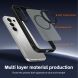 Захисний чохол Deexe Matte Skin Kickstand with MagSafe для TECNO Camon 50 - Black (386344B). Фото 8 з 8