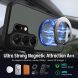 Захисний чохол Deexe Matte Skin Kickstand with MagSafe для TECNO Camon 50 - Black (386344B). Фото 5 з 8