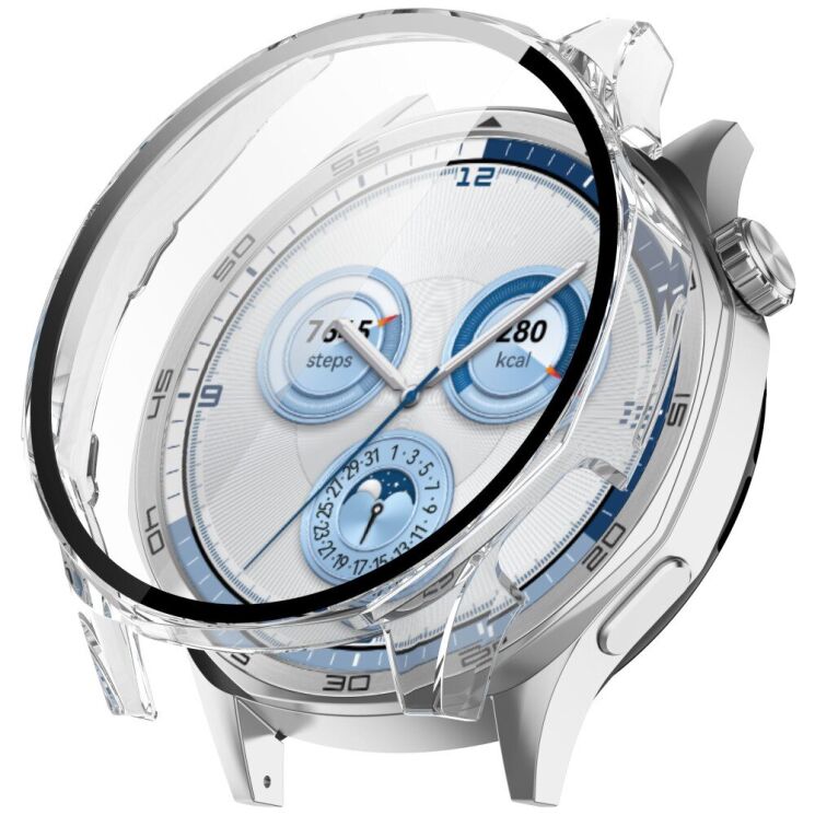 Защитный чехол Deexe Protective Frame для Huawei Watch GT 5 (46mm) - Transparent: фото 1 из 7