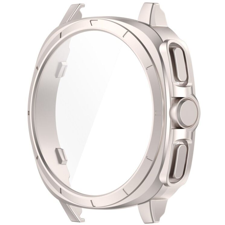 Защитный чехол Deexe Protective Frame для Samsung Galaxy Watch 7 (40mm) - Starlight: фото 2 из 7
