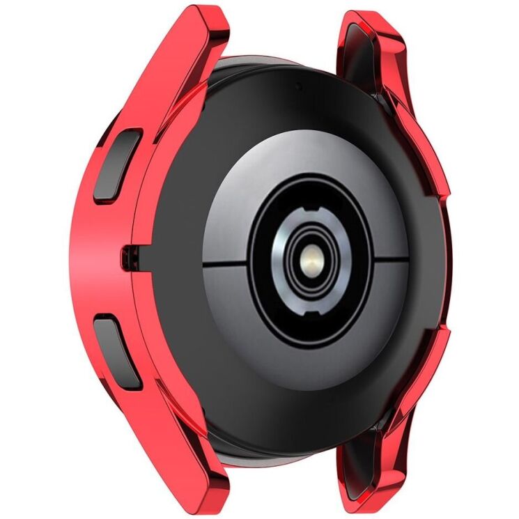 Захисний чохол Deexe Protective Frame для Samsung Galaxy Watch FE (40mm) - Red: фото 6 з 7