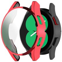 Захисний чохол Deexe Protective Frame для Samsung Galaxy Watch FE (40mm) - Red: фото 1 з 7