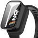 Защитный чехол Deexe Protective Frame для Xiaomi Mi Smart Band 9 Active / Redmi Band 3 - Black (371303B). Фото 1 из 7