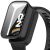 Защитный чехол Deexe Protective Frame для Xiaomi Mi Smart Band 9 Active / Redmi Band 3 - Black: фото 1 из 7