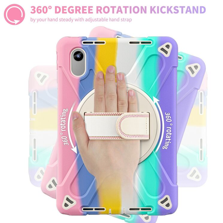 Захисний чохол Deexe Rotation Hybrid для Lenovo Tab M11 (TB330) / Tab K11 Gen 2 / Idea Tab (TB336) / Xiaoxin Pad 2024 - Navy Blue: фото 11 з 12