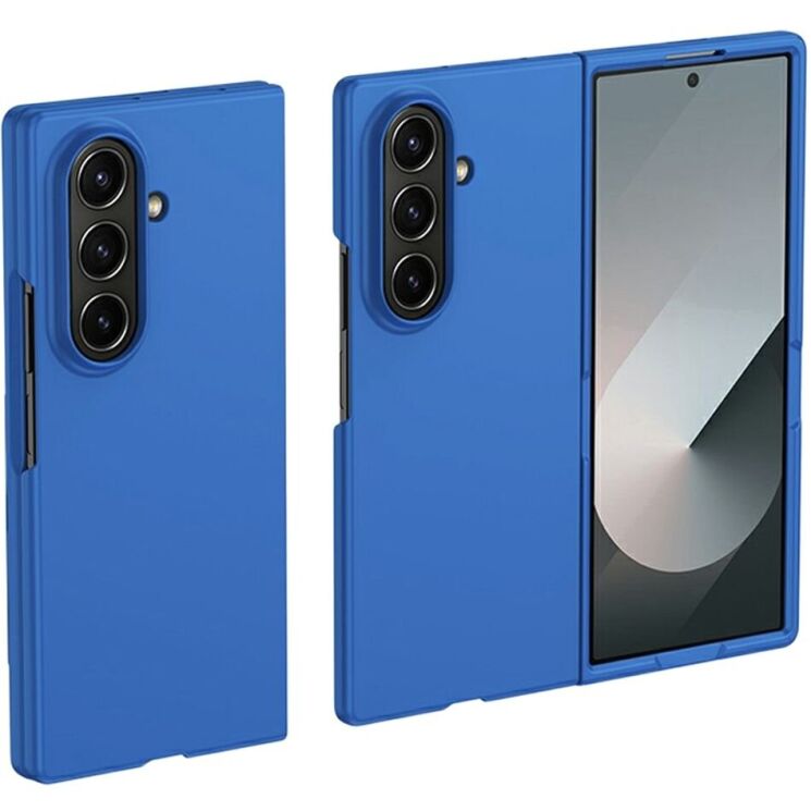 Захисний чохол Deexe Satin Case для Samsung Galaxy Fold 8 Ultra - Dark Blue (424009DB) Захисний чохол Deexe Satin Case для Samsung Galaxy Fold 8 Ultra - Dark Blue: фото 1 з 10