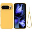 Силиконовый (TPU) чехол Deexe Silicone Case для Google Pixel 10 Pro - Yellow (385900Y)