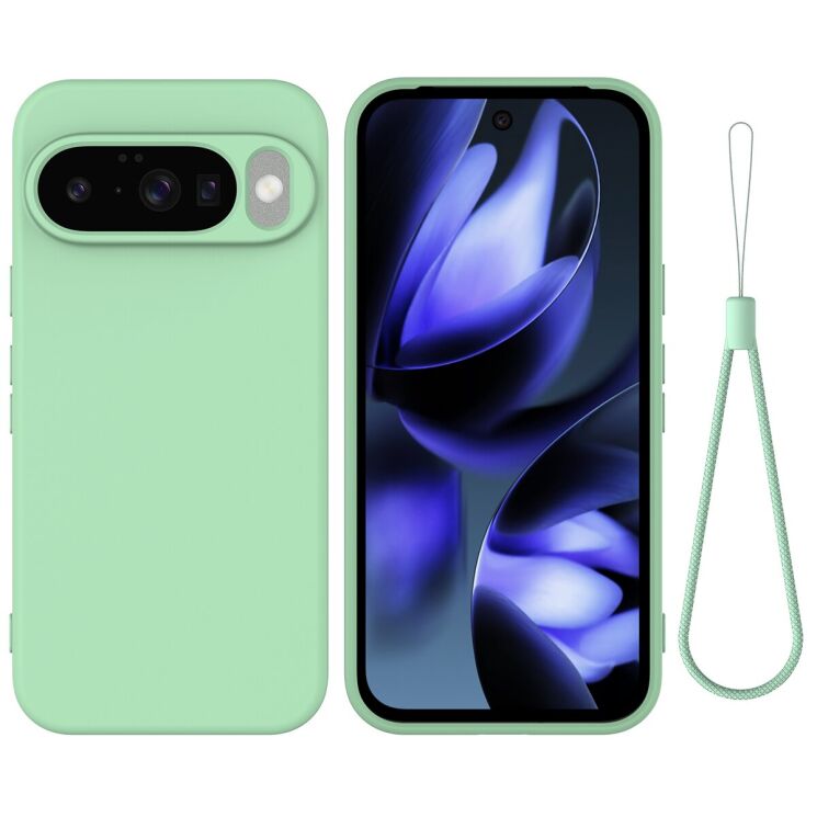 Защитный чехол Deexe Silicone Case для Google Pixel 10 - Green: фото 1 из 8