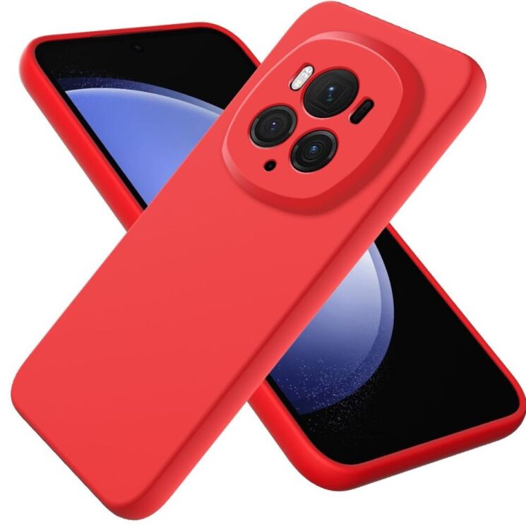 Защитный чехол Deexe Silicone Case для Honor Magic 6 Pro - Red: фото 1 из 8