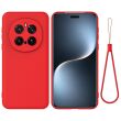 Защитный чехол Deexe Silicone Case для Honor Magic 7 Pro - Red (380818R)