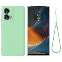 Защитный чехол Deexe Silicone Case для Motorola Edge 50 Fusion - Green: фото 1 из 8