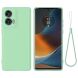 Защитный чехол Deexe Silicone Case для Motorola Edge 50 Fusion - Green (354220G). Фото 1 из 8