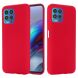 Силіконовий (TPU) чохол Deexe Silicone Case для Motorola Moto G100 - Red (277909R). Фото 1 з 7