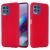 Силіконовий (TPU) чохол Deexe Silicone Case для Motorola Moto G100 - Red: фото 1 з 7