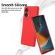 Захисний чохол Deexe Silicone Case для Motorola Moto G85 - Yellow (357014Y). Фото 3 з 7