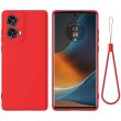 Защитный чехол Deexe Silicone Case для Motorola Moto G85 - Red (357014R)