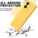 Захисний чохол Deexe Silicone Case для Motorola Moto G85 - Yellow (357014Y). Фото 5 з 7