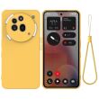 Защитный чехол Deexe Silicone Case для Nothing Phone (3a) Pro - Yellow (377607Y)