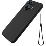Захисний чохол Deexe Silicone Case для Realme C55 - Black (324725B)