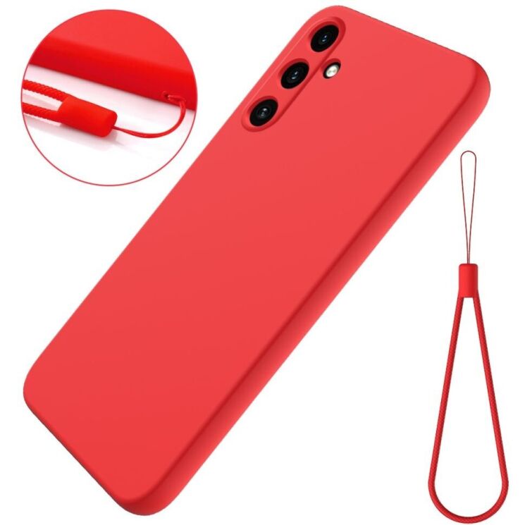 Захисний чохол Deexe Silicone Case для Samsung Galaxy M35 (M356) - Red: фото 1 з 7