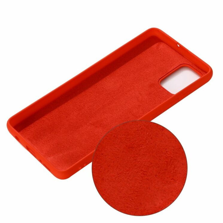 Захисний чохол Deexe Silicone Case для Samsung Galaxy S10 Lite (G770) - Red: фото 2 з 5