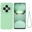 Защитный чехол Deexe Silicone Case для TECNO Spark 30C - Green (361703G)