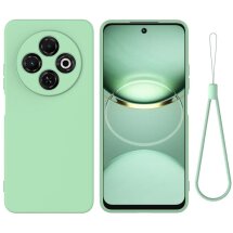 Защитный чехол Deexe Silicone Case для TECNO Spark 30C - Green: фото 1 из 8