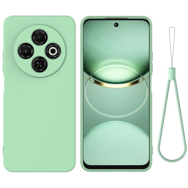 Защитный чехол Deexe Silicone Case для TECNO Spark 30C - Green: фото 1 из 8