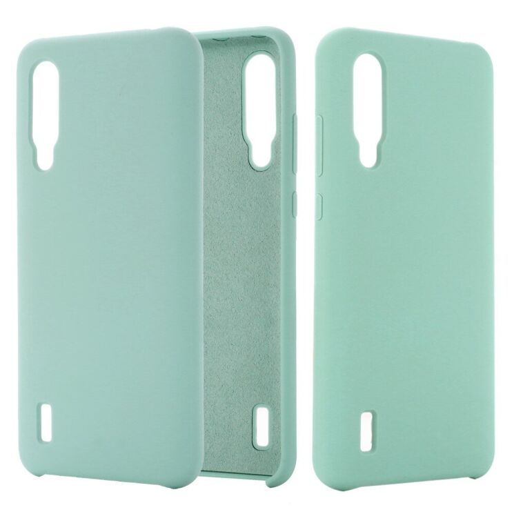 Силіконовий (TPU) чохол Deexe Silicone Case для Xiaomi Mi 9 Lite / Mi CC9 - Cyan: фото 1 з 6