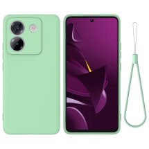 Защитный чехол Deexe Silicone Case для Xiaomi Poco M7 Pro - Green: фото 1 из 8