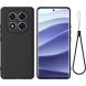 Защитный чехол Deexe Silicone Case для Xiaomi Redmi Note 14 Pro 5G - Black (373113B). Фото 1 из 7