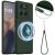 Защитный чехол Deexe Silicone Case with MagSafe для Motorola Edge 60 Pro - Dark Green: фото 1 из 8