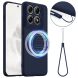 Защитный чехол Deexe Silicone Case with MagSafe для Motorola Edge 70 Pro - Dark Blue (434001DB). Фото 1 из 9