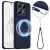 Защитный чехол Deexe Silicone Case with MagSafe для Motorola Edge 70 Pro - Dark Blue: фото 1 из 9