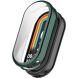 Защитный чехол Deexe Silicone Frame для Xiaomi Mi Smart Band 8 / 9 - Green (326044G). Фото 1 из 8