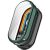 Защитный чехол Deexe Silicone Frame для Xiaomi Mi Smart Band 8 / 9 - Green: фото 1 из 8