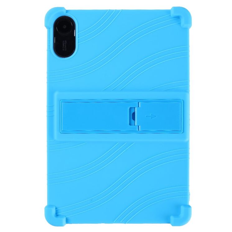Захисний чохол Deexe Silicone Kickstand для Xiaomi Redmi Pad 2 - Baby Blue: фото 3 з 5