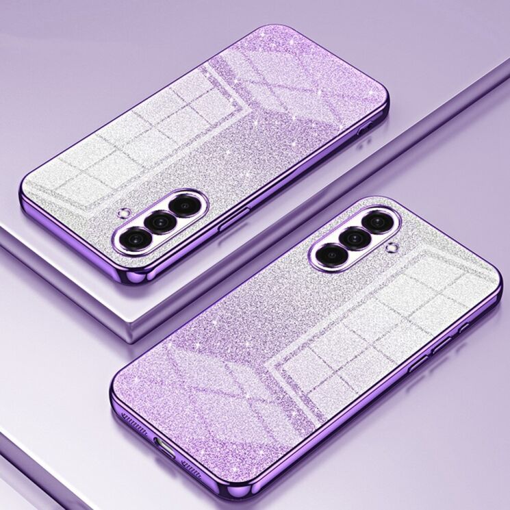 Защитный чехол Deexe Sparkles Cover для Samsung Galaxy A36 (A366) - Purple: фото 2 из 7