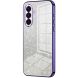 Защитный чехол Deexe Sparkles Cover для Samsung Galaxy A36 (A366) - Purple (372045V). Фото 1 из 7