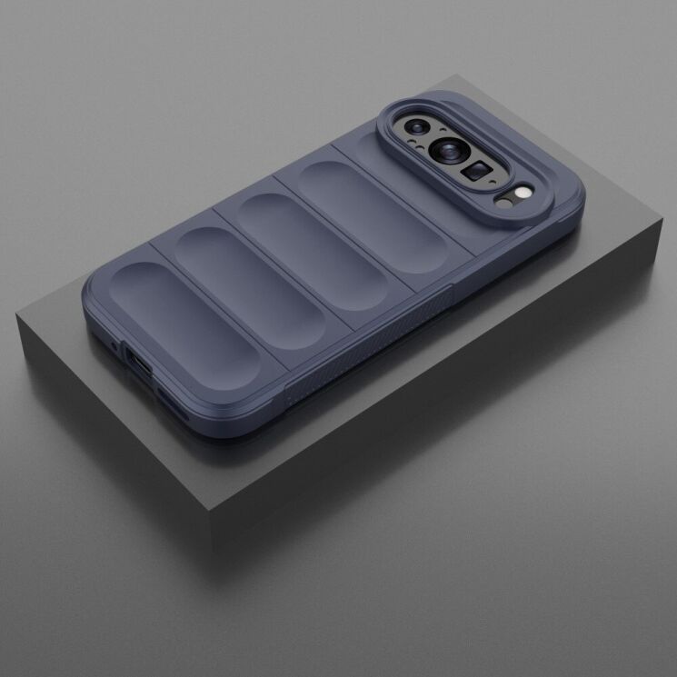 Захисний чохол Deexe Terra Case для Google Pixel 9 / 9 Pro - Dark Blue: фото 2 з 6