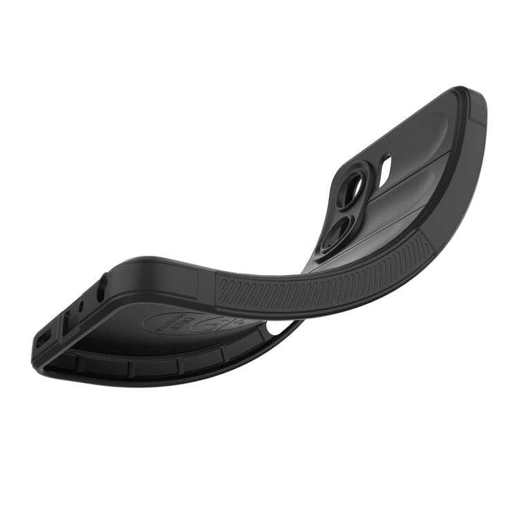 Захисний чохол Deexe Terra Case для OPPO A5x - Black: фото 5 з 8