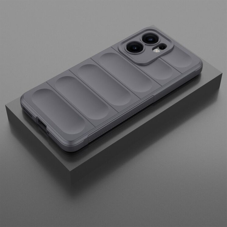 Защитный чехол Deexe Terra Case для OPPO Reno 13 F 5G - Dark Grey: фото 2 из 4