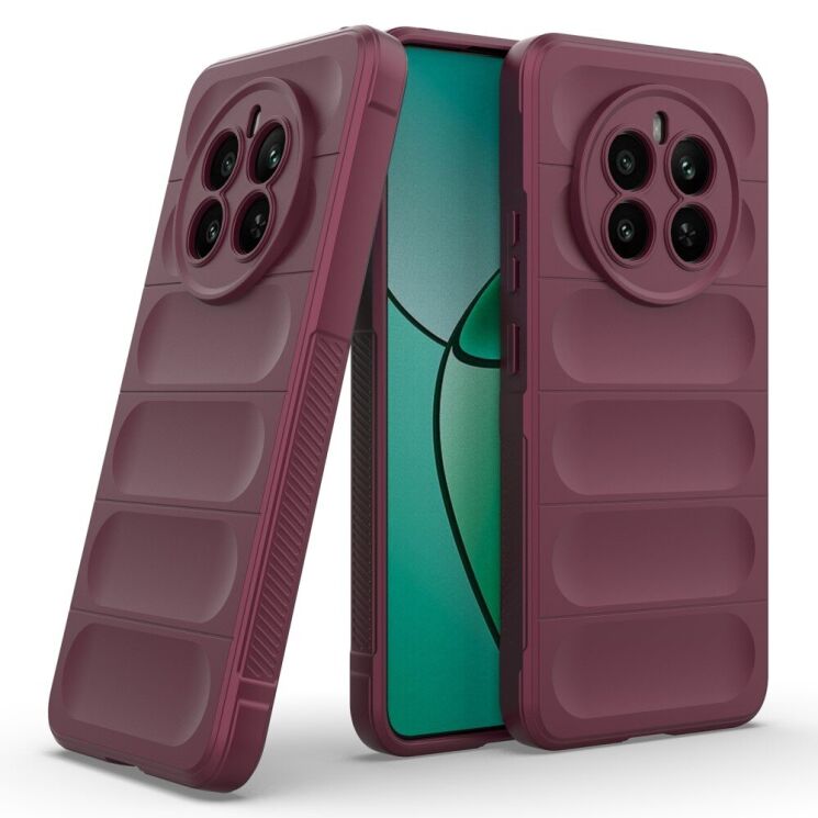 Защитный чехол Deexe Terra Case для Realme 12 / 12 Plus - Wine Red: фото 3 из 7