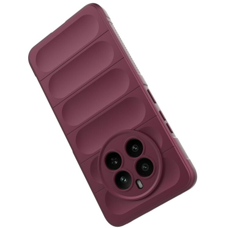 Защитный чехол Deexe Terra Case для Realme 12 / 12 Plus - Wine Red: фото 2 из 7