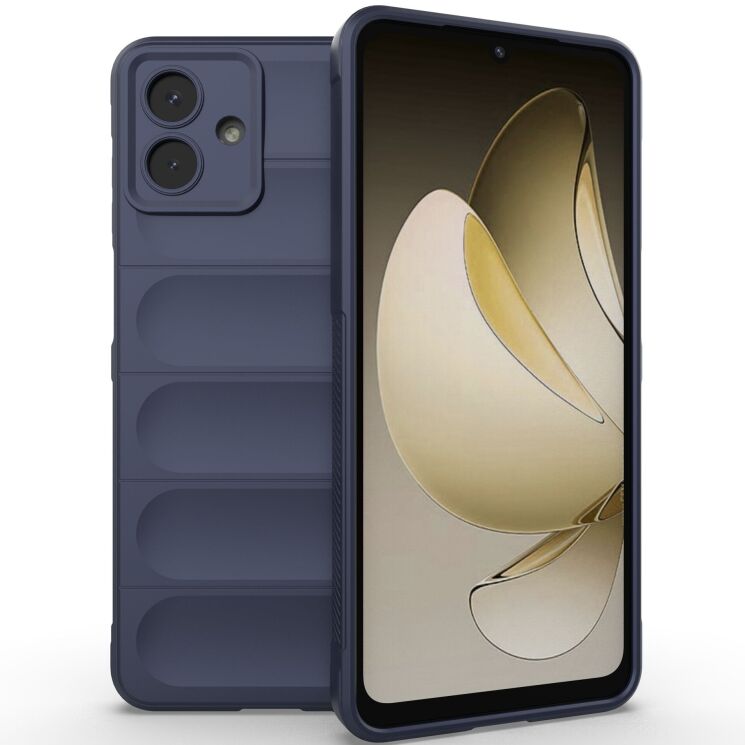 Защитный чехол Deexe Terra Case для Samsung Galaxy A07 (A075) - Dark Blue: фото 1 из 6
