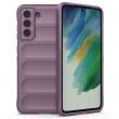 Защитный чехол Deexe Terra Case для Samsung Galaxy S21 FE (G990) - Light Purple (240213LV)