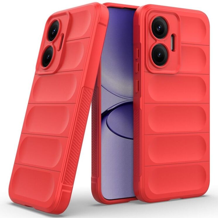 Защитный чехол Deexe Terra Case для Xiaomi Poco F7 - Red: фото 2 из 9