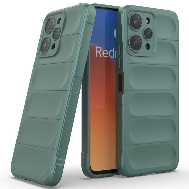 Защитный чехол Deexe Terra Case для Xiaomi Redmi 12 - Green: фото 2 из 7